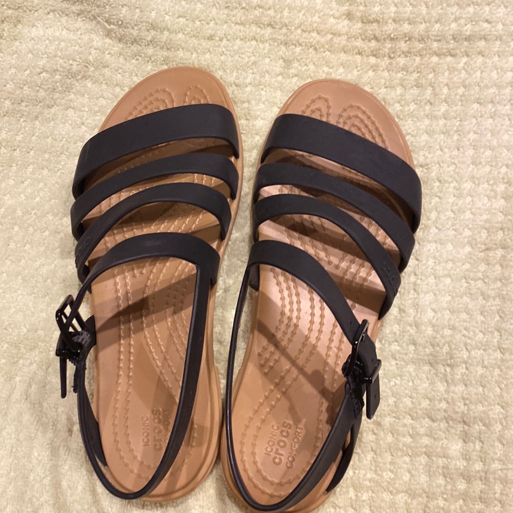 Croc sandals